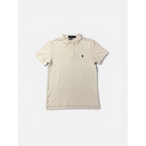 Polo Ralph Lauren Εκρού Ανδρική Μπλούζα Polo Slim Fit / Pre-Owned